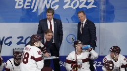Apmaudi latvių nesėkmė ketvirtfinalyje: pirmavo prieš danus, bet krito rungtynių pabaigoje